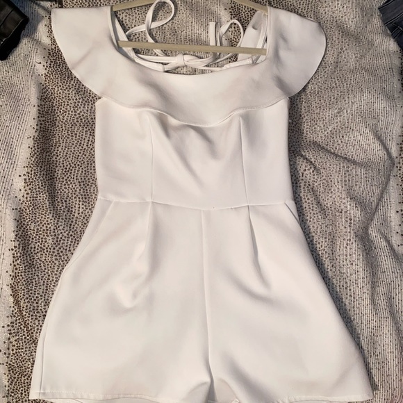 White Urban Outfitters OML Romper - Picture 4 of 8
